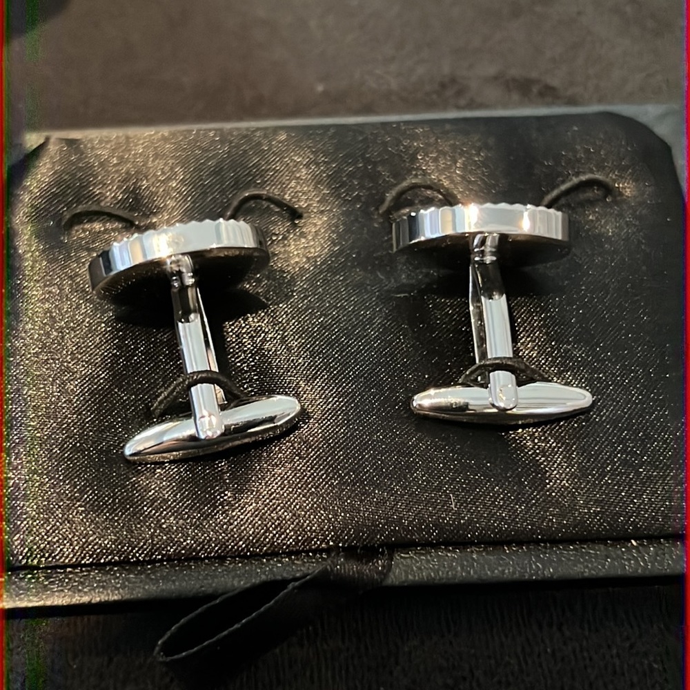 SILVER CUFFLINKS, 2 pairs, new! - Picture 3 of 7